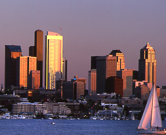 Lake Union and downtown Seattle